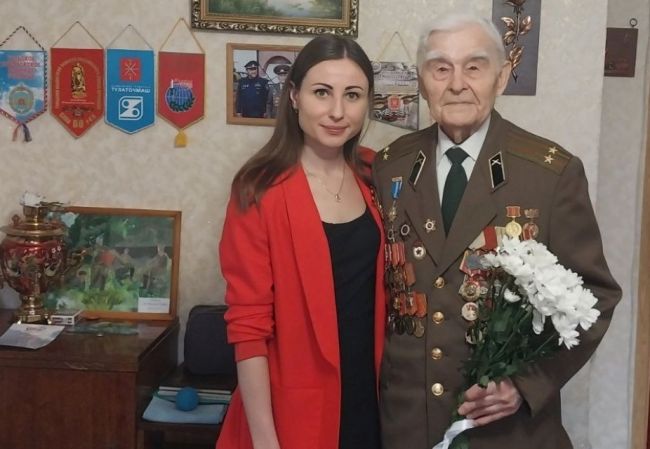 Депутаты Тульской городской Думы поздравили ветеранов с наступающим Днем Победы