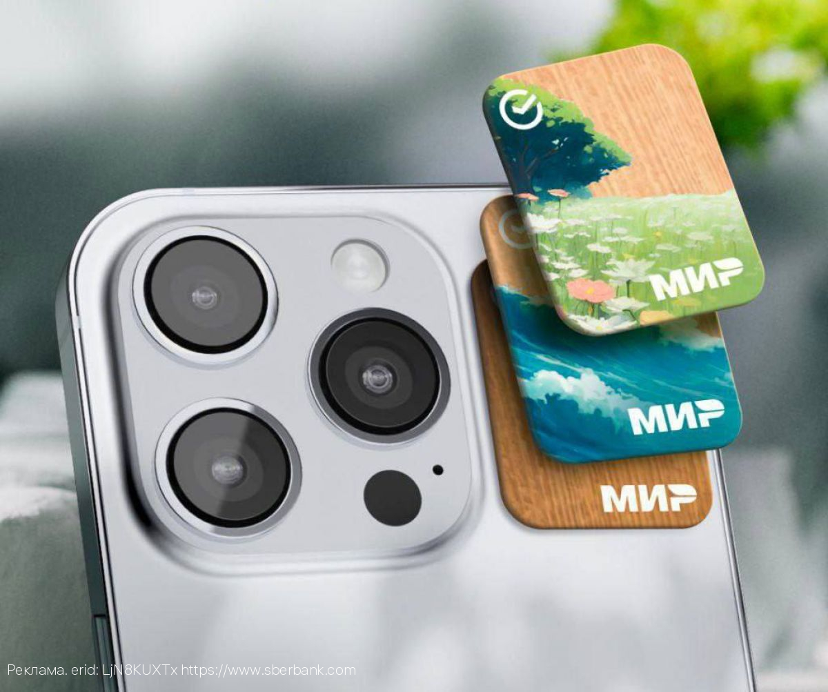 ТАСС (лента): «Сбер» первым в России выпустил платежные стикеры из натурального дерева