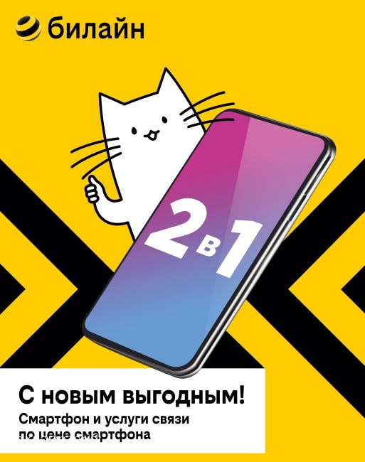 К 1 сентября билайн запустил для туляков акцию на смартфоны