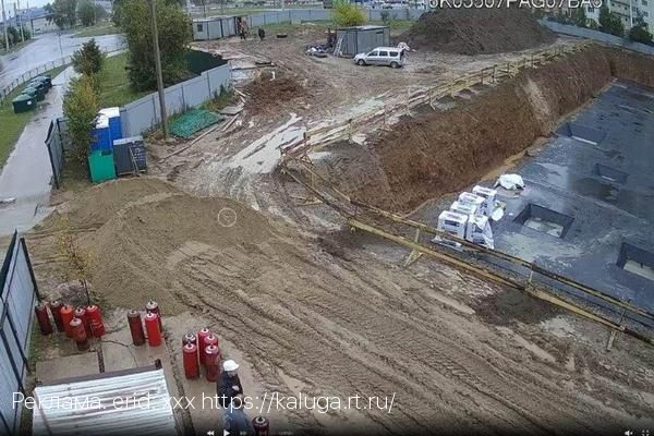 Стройка онлайн: «Ростелеком» организовал видеонаблюдение за строительством поликлиники в Калуге