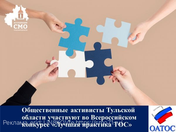 Общественные активисты Тульской области участвуют во Всероссийском конкурсе «Лучшая практика ТОС»