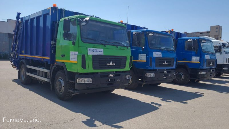 Автопарк Тульского филиала ООО «МСК-НТ» пополнился новыми мусоровозами