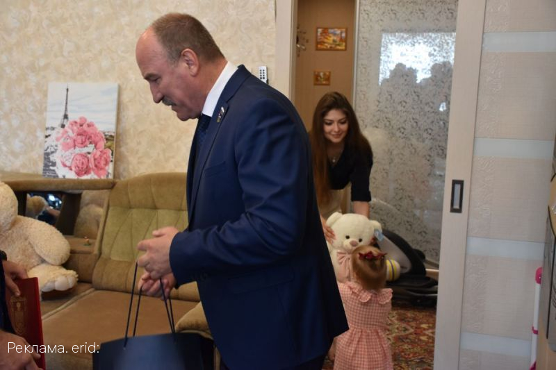 Леонид Музалевский побывал в гостях у семьи участника СВО