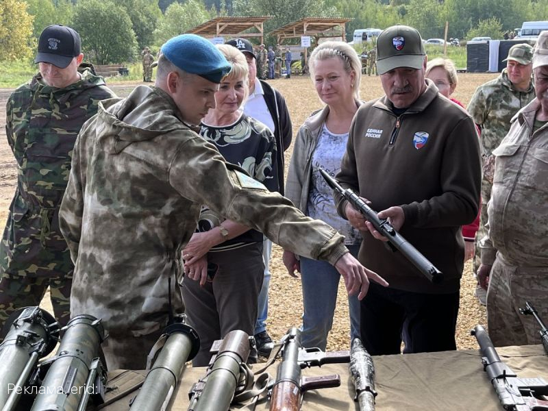 Леонид Музалевский посетил занятия народной дружины «Бригада Катукова»