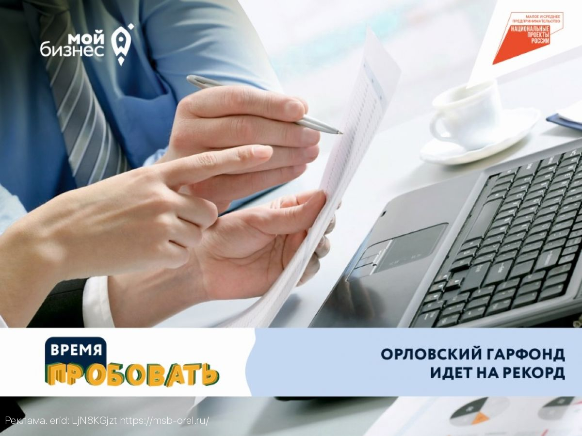 Миллиард для орловских предпринимателей под гарантии центра «Мой бизнес»
