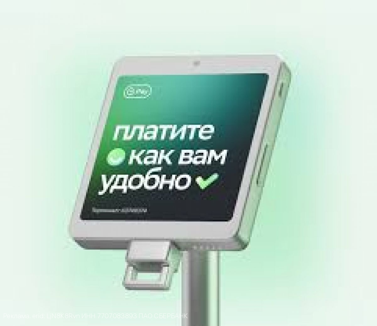 Клиенты Сбера теперь могут платить «улыбкой» с карты любого банка