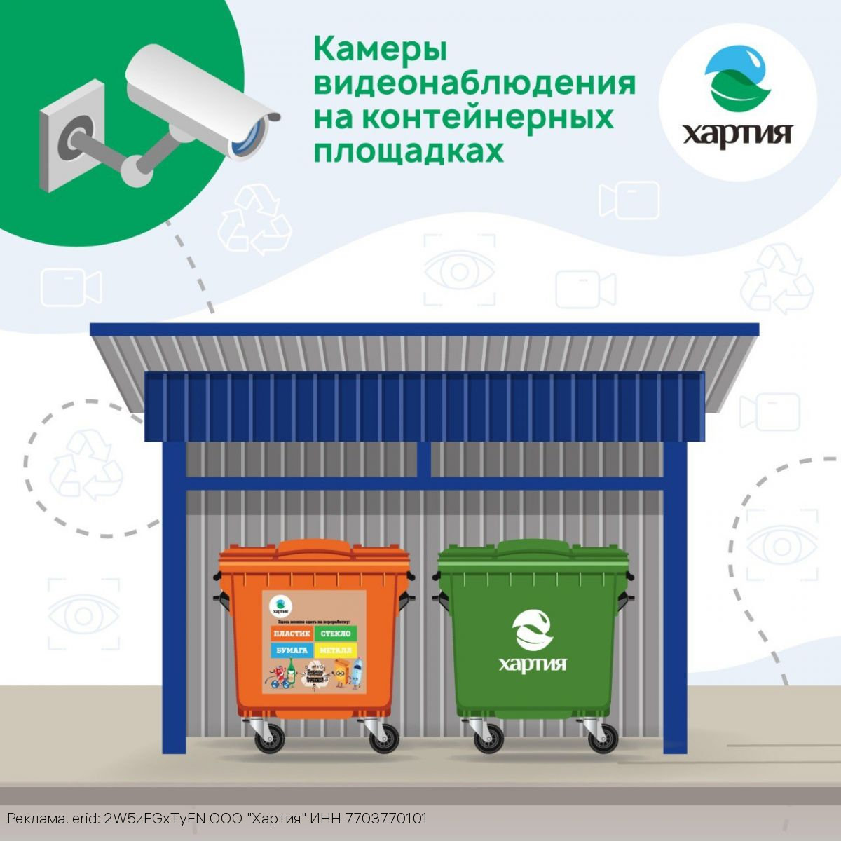 Камеры видеонаблюдения помогают бороться с несанкционированными свалками в Туле