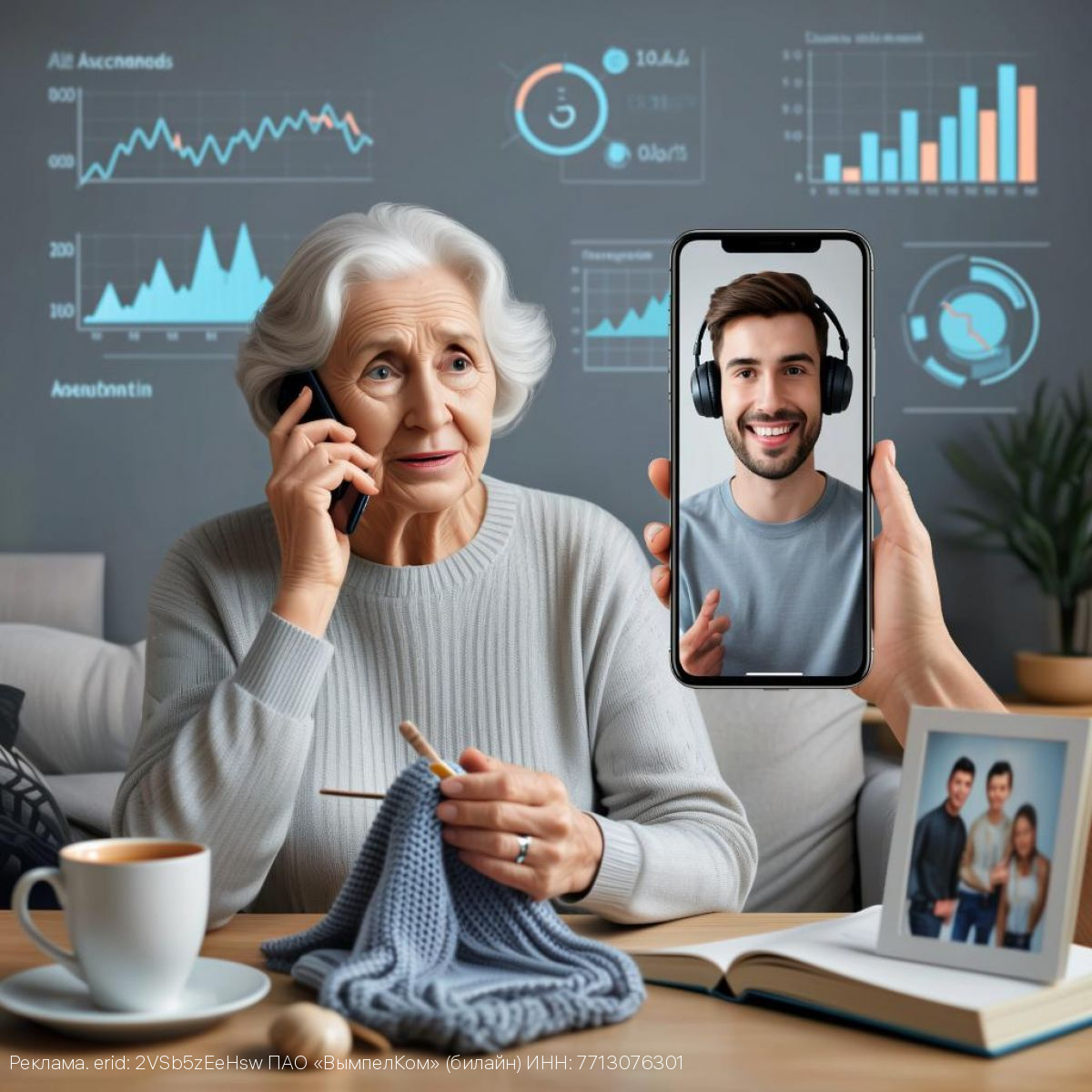 «Кибербабушка» поможет Билайну бороться с мошенниками