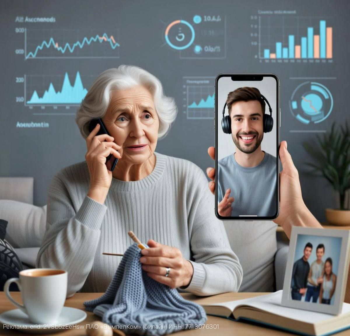 «Кибербабушка» поможет Билайну бороться с мошенниками