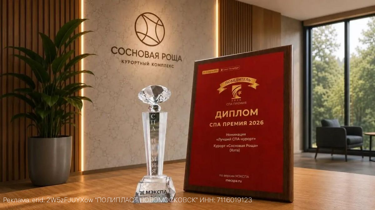 Сосновая Роща признана лучшим СПА-курортом Ялты