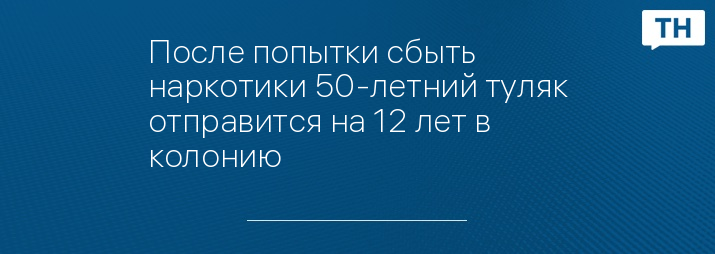 После попытки сбыть наркотики 50-летний туляк отправится на 12 лет в колонию