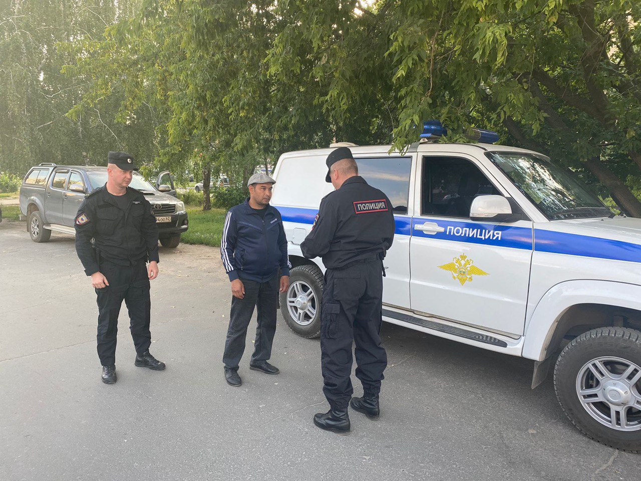 Карта патруля полиции