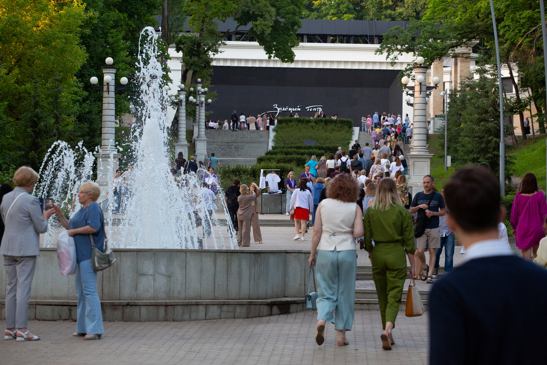 Схема зеленого театра в воронеже
