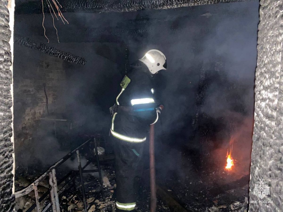 На пожаре в Брянской области погибли мать и двое детей