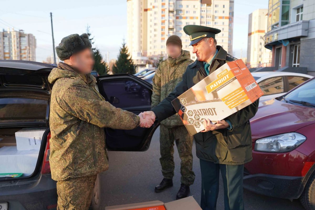 Таможенники помогли воинским частям Брянщины