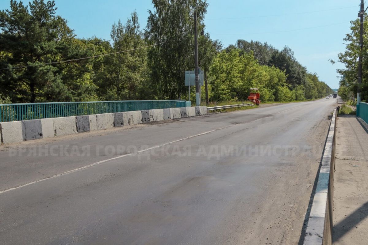 Дорожники отремонтируют один из главных мостов Брянска