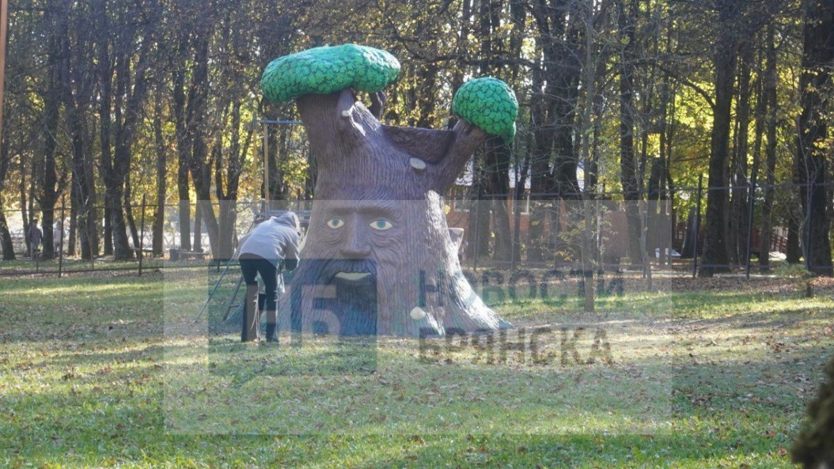 В Брянске раскрасили бетонный арт-объект на Кургане Бессмертия