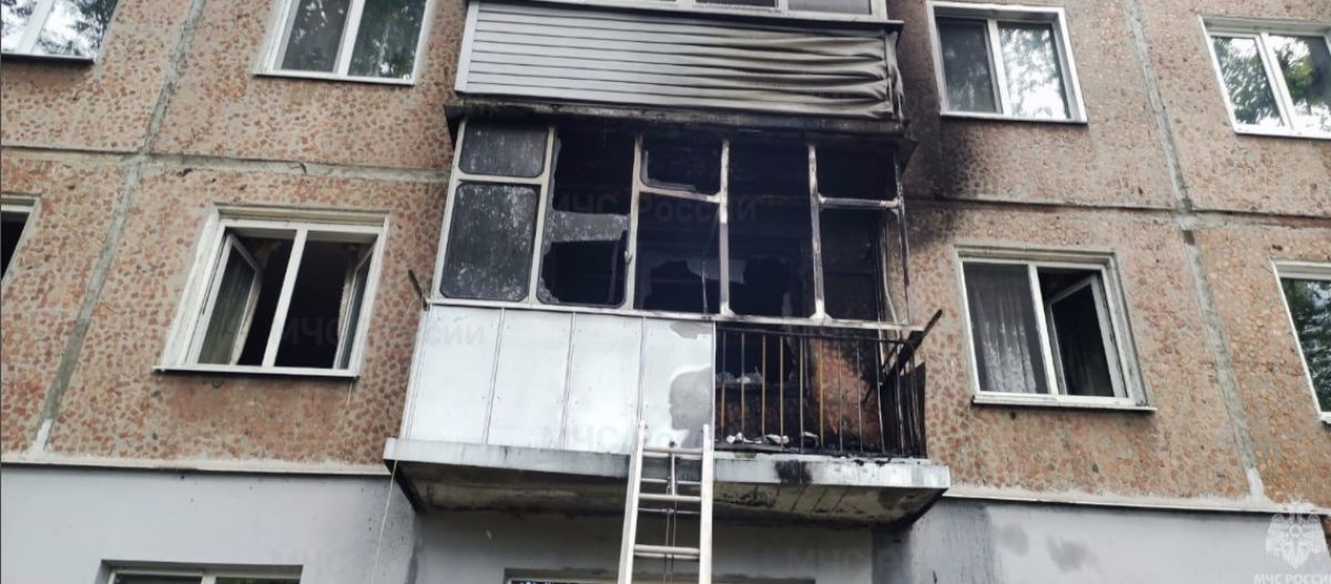 В Брянске из-за пожара эвакуировали 5 человек