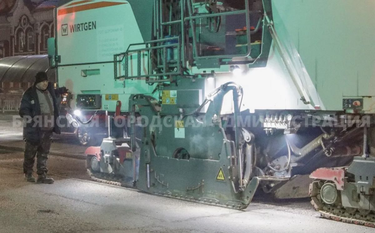 Ночной капремонт улицы Советской стартует в Брянске 14 апреля