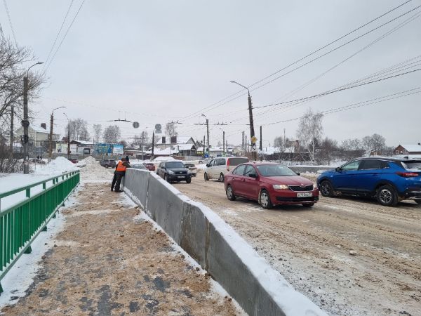 Движение по мосту через Талку в Иванове открыто