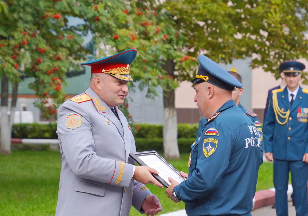 Министр МЧС Александр Куренков посетил Ивановскую область и вручил новую технику пожарным