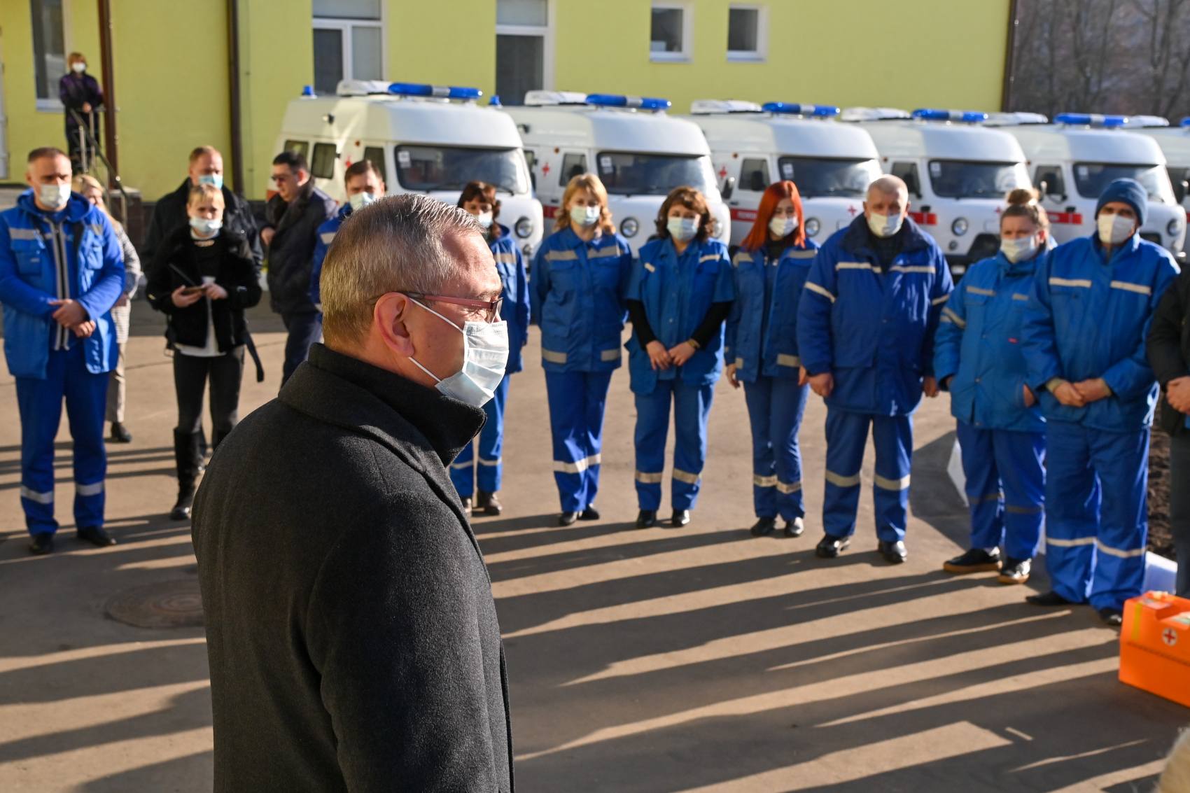 Калужская скорая получила ключи от новых автомобилей | 01.11.2021 | Новости  Калуги - БезФормата