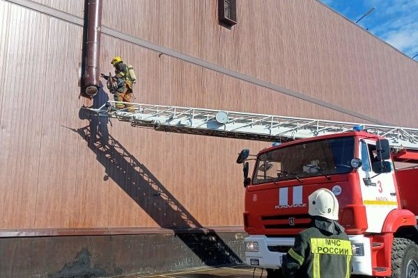 Калужский рынок чуть не сгорел из-за пекарни