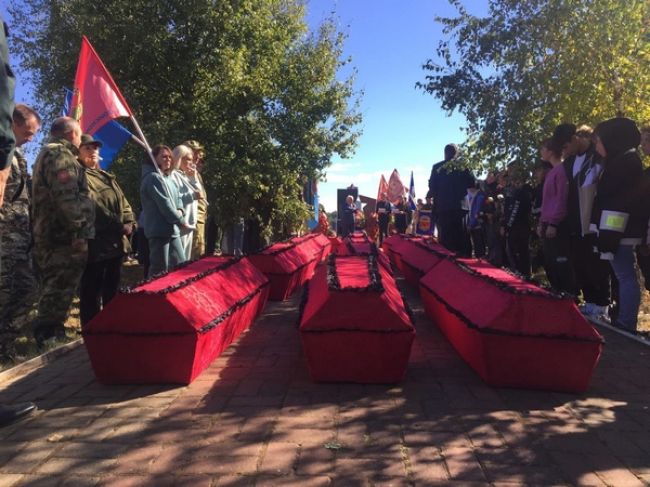 В Калужской области перезахоронили 180 солдат времен Великой Отечественной войны