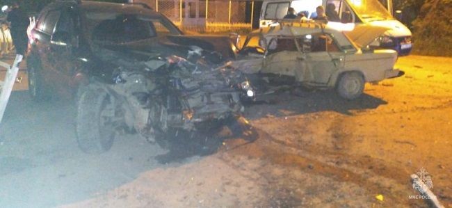 Калужанин пострадал в ночном ДТП