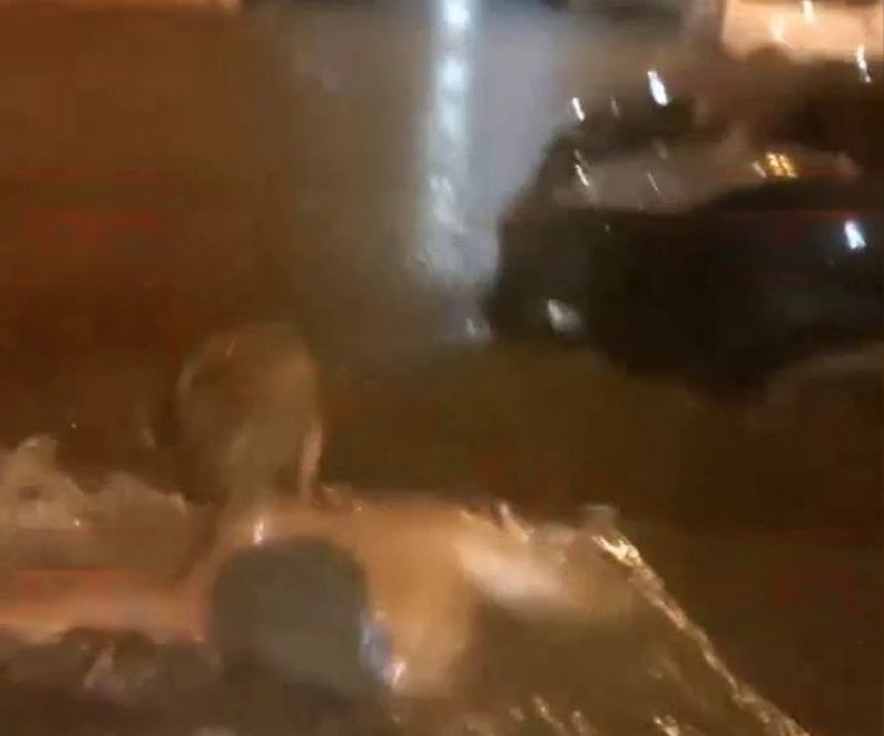 Фото: кадр из видео в тг-канале "Калуга жесть"