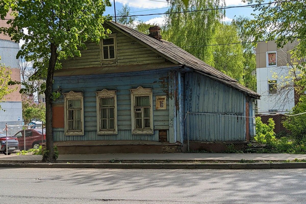 Дом Циолковского на Георгиевской улице в Калуге хотят отремонтировать за 13 миллионов рублей