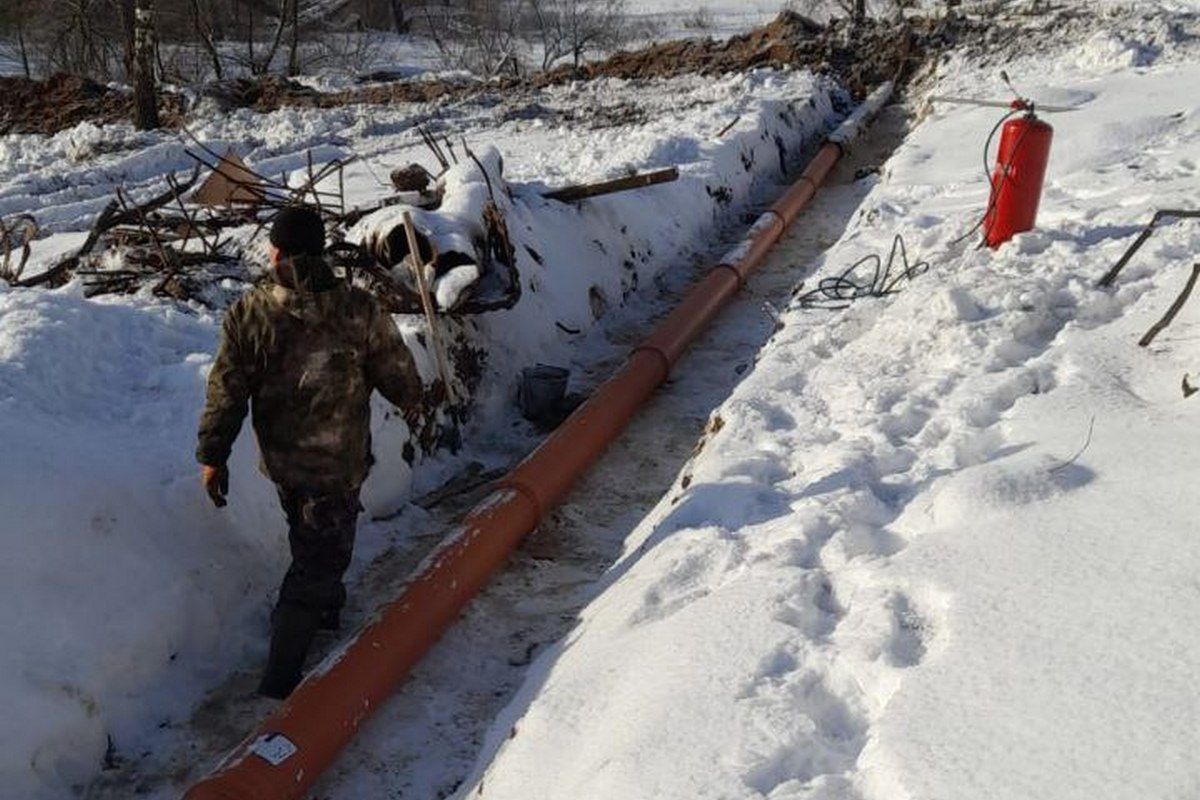 В калужском селе реконструируют очистные сооружения