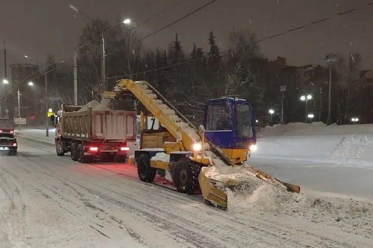 Завтра сильный снегопад