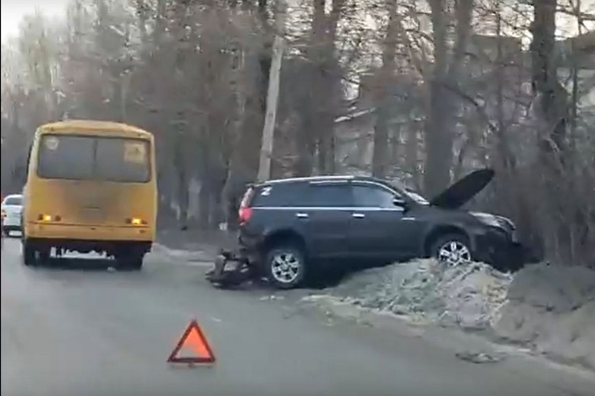Калуга ДТП. Кадр из видео