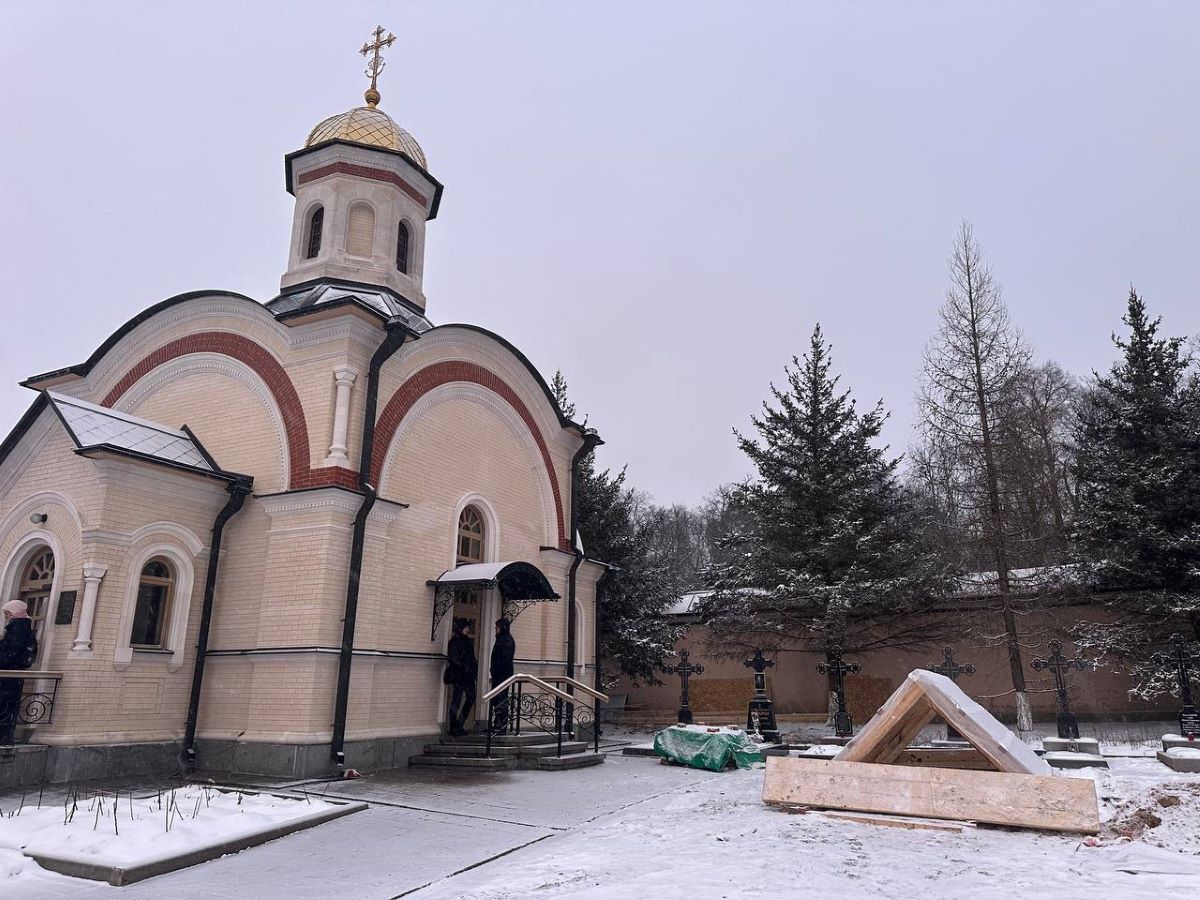 В Оптиной пустыни показали, где похоронят старца Илия