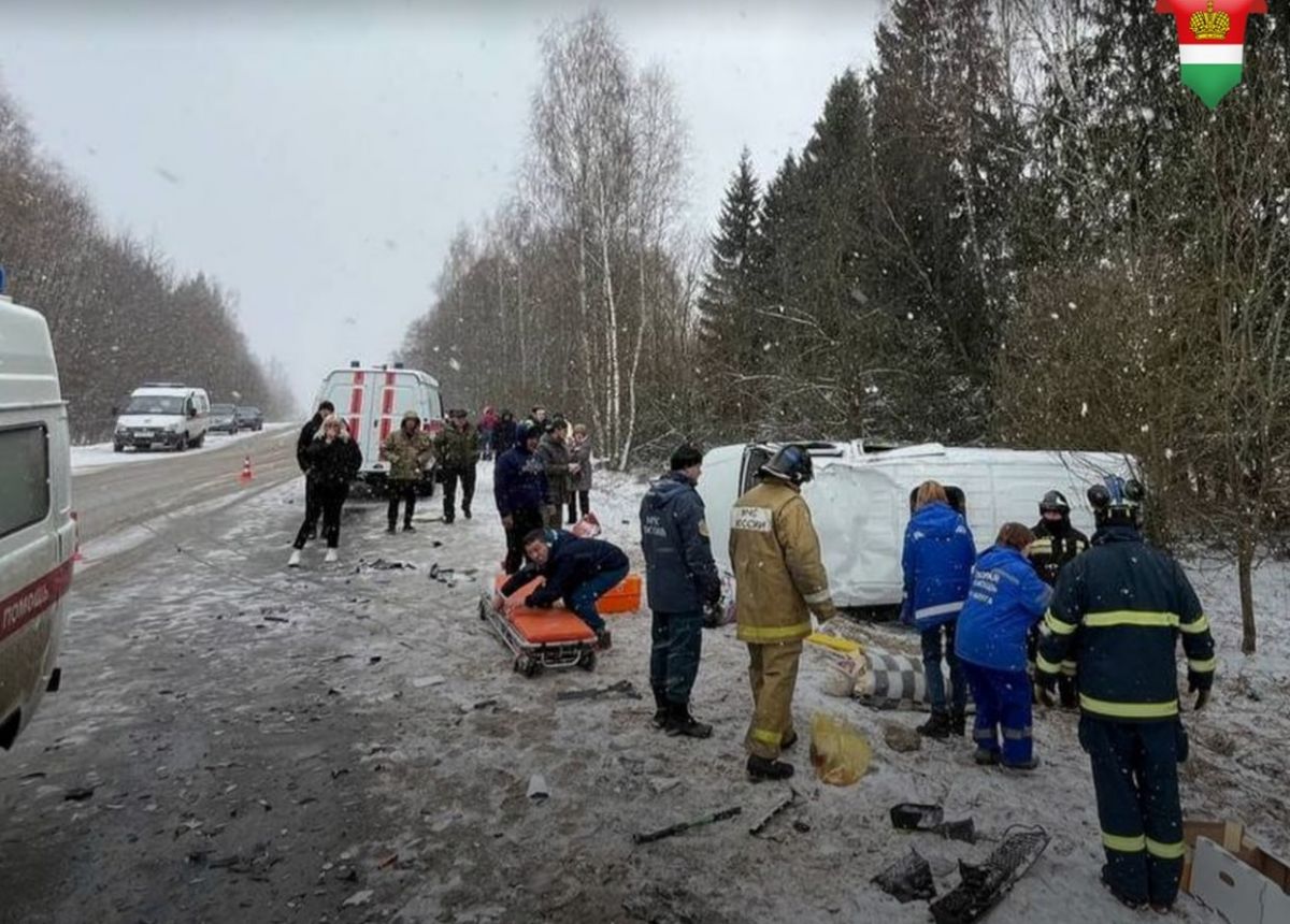 Уголовное дело возбуждено по факту смертельного ДТП с маршруткой в Калужской области