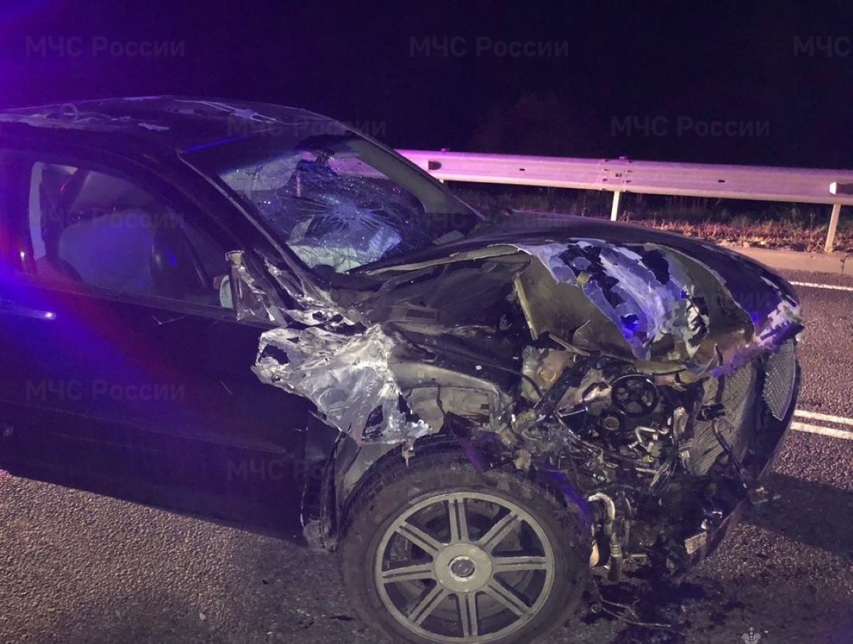 За один вечер в Калужской области произошло 3 тройных аварии