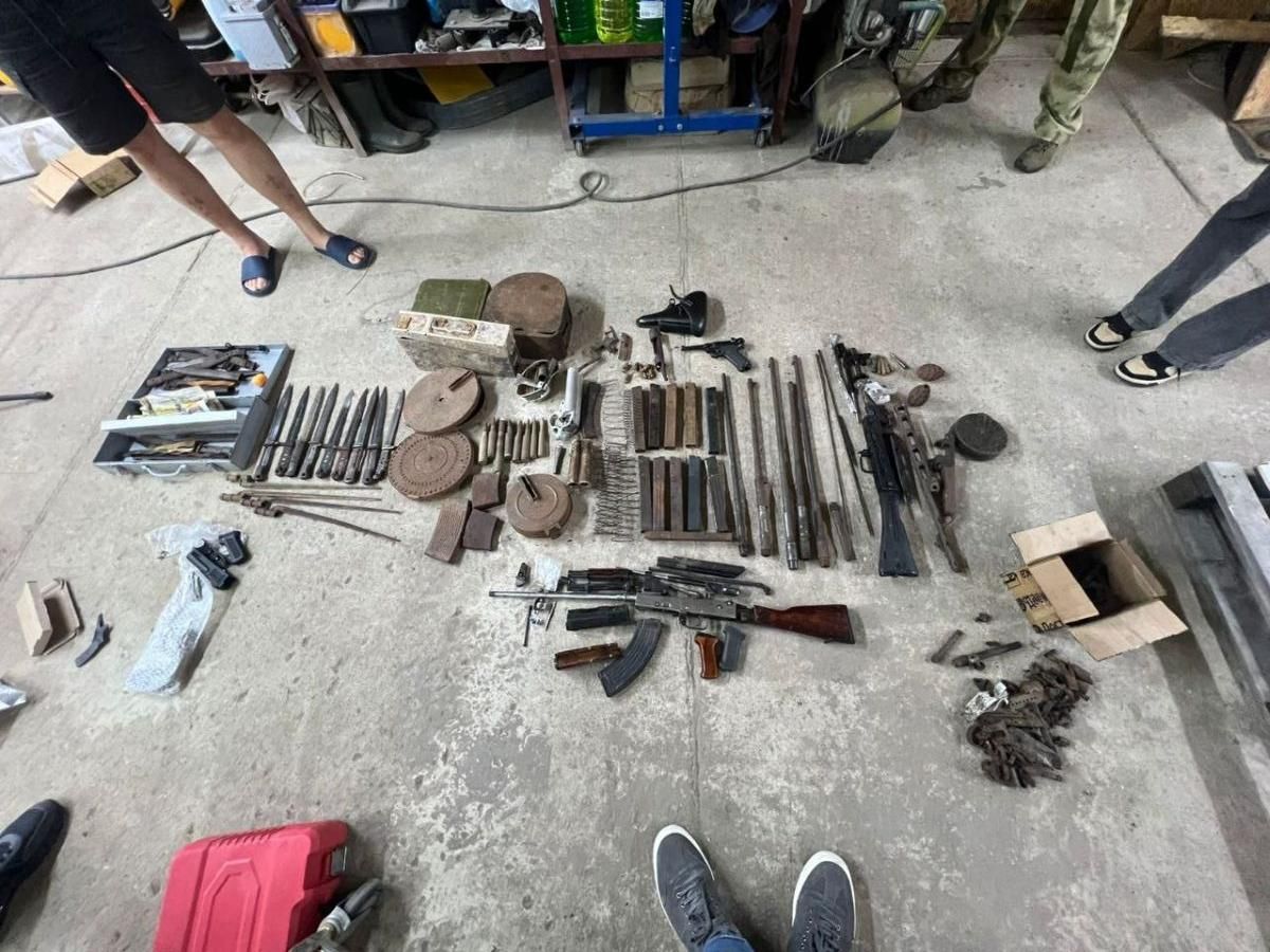 Больше 600 единиц незаконного оружия нашли в Калужской области