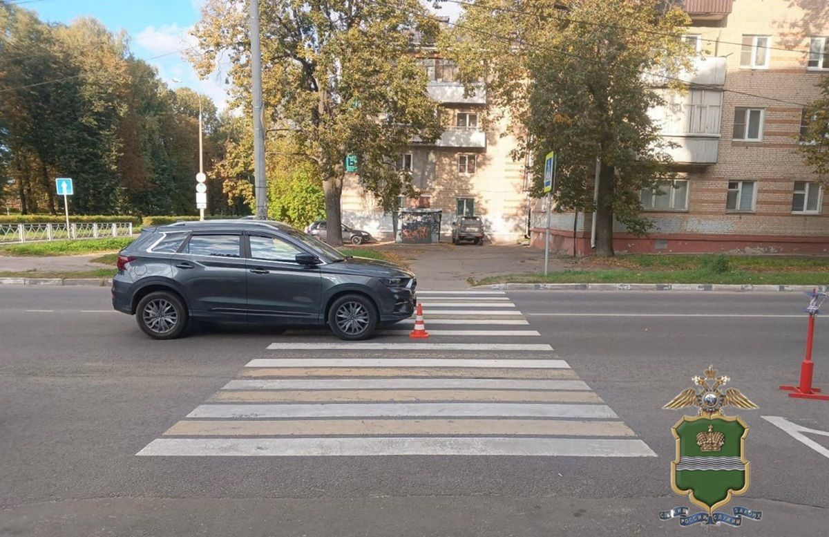 Водитель сбил школьницу на пешеходном переходе в Обнинске