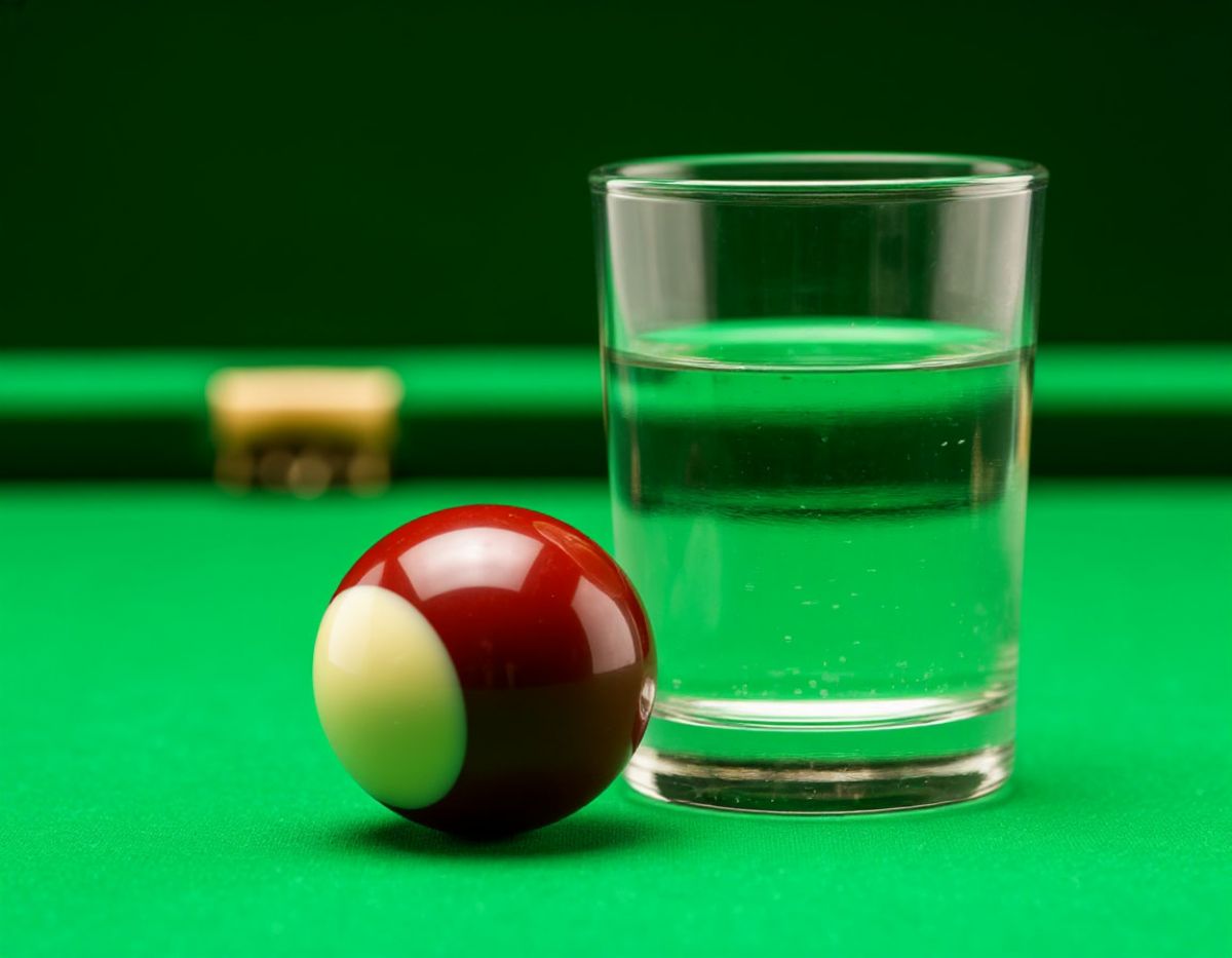 С бокалом и бильярдным шаром напал калужанин на приятеля в бильярдном клубе