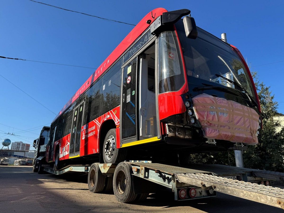 Первый новый троллейбус получила Калуга