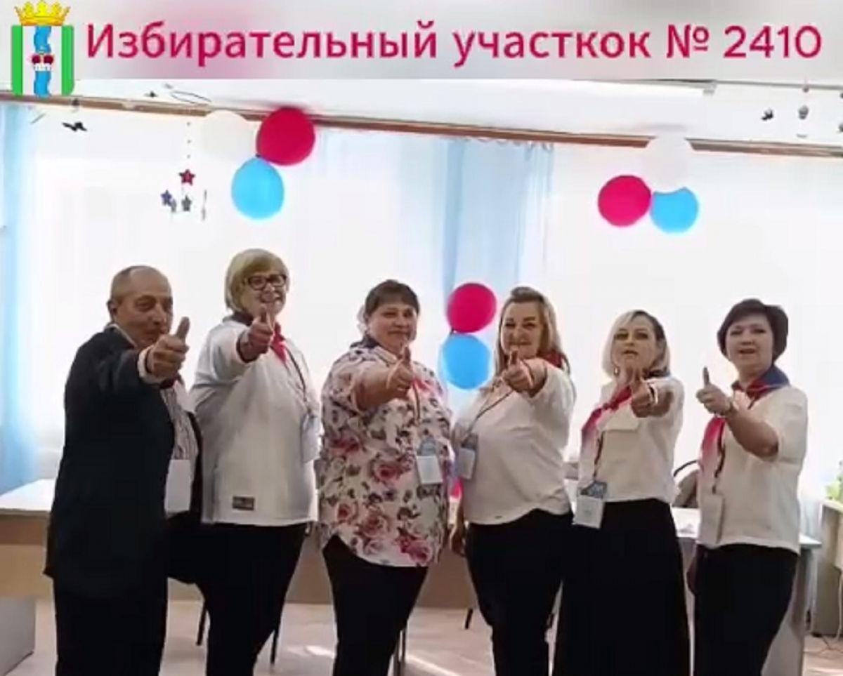 Жители деревни Тарусского района показали 100-процентную явку