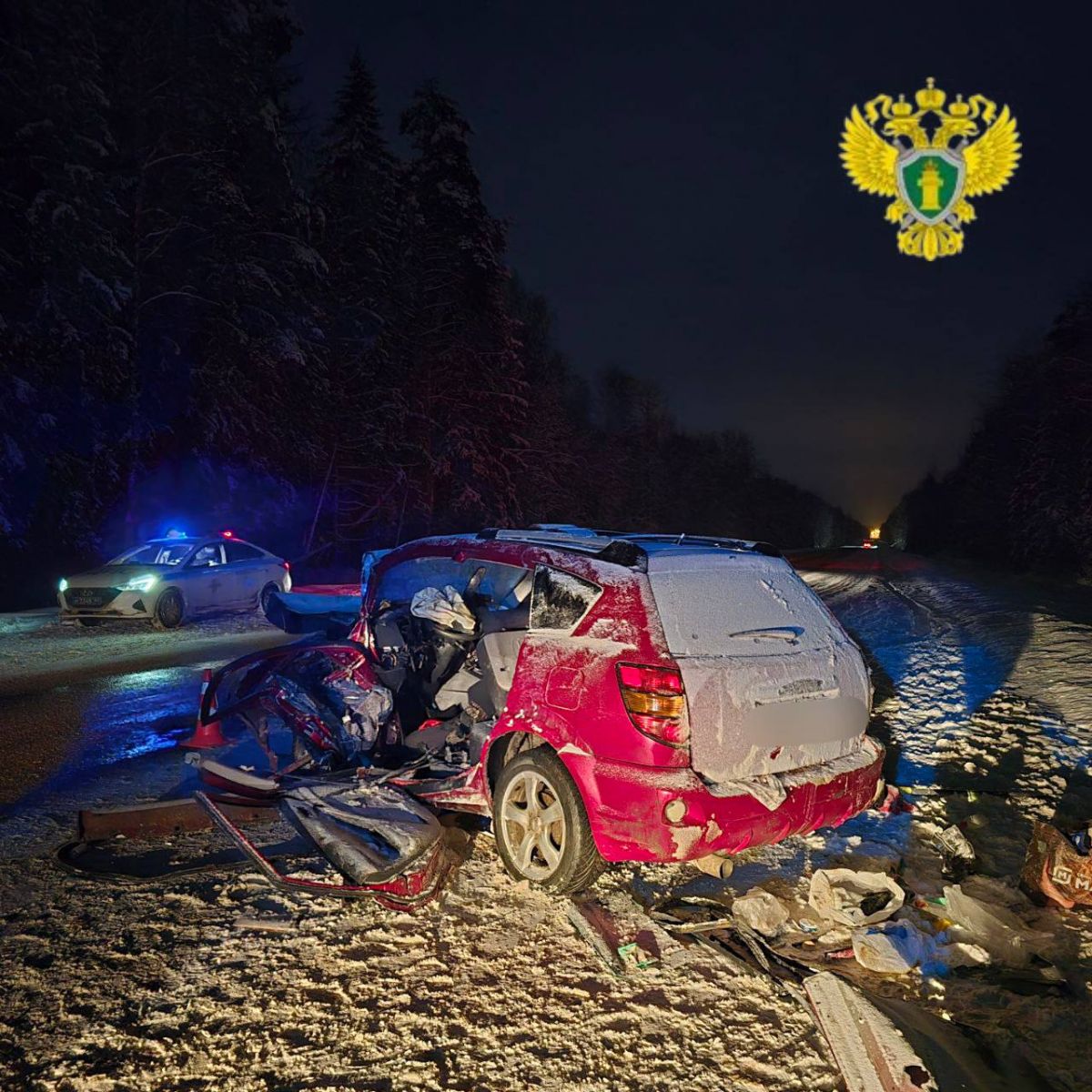 В Калужской области в страшном ДТП погибли женщина и двухлетняя девочка, и еще пятеро госпитализированы