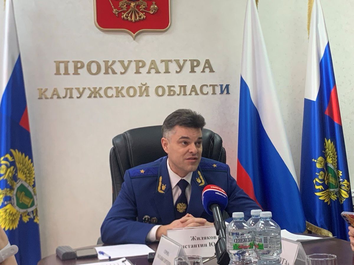 Константин Жиляков раскрыл схемы, как в Калужской области воруют на строительстве очистных