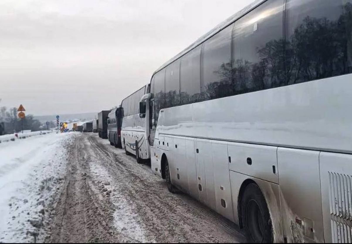 Движение на трассе М3 «Украина» в сторону Калуги заблокировано