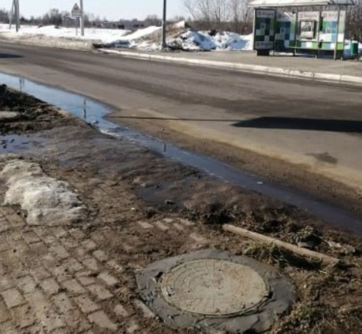 В калужских Веснушках начали ремонт системы канализации, собственника привлекут к ответу