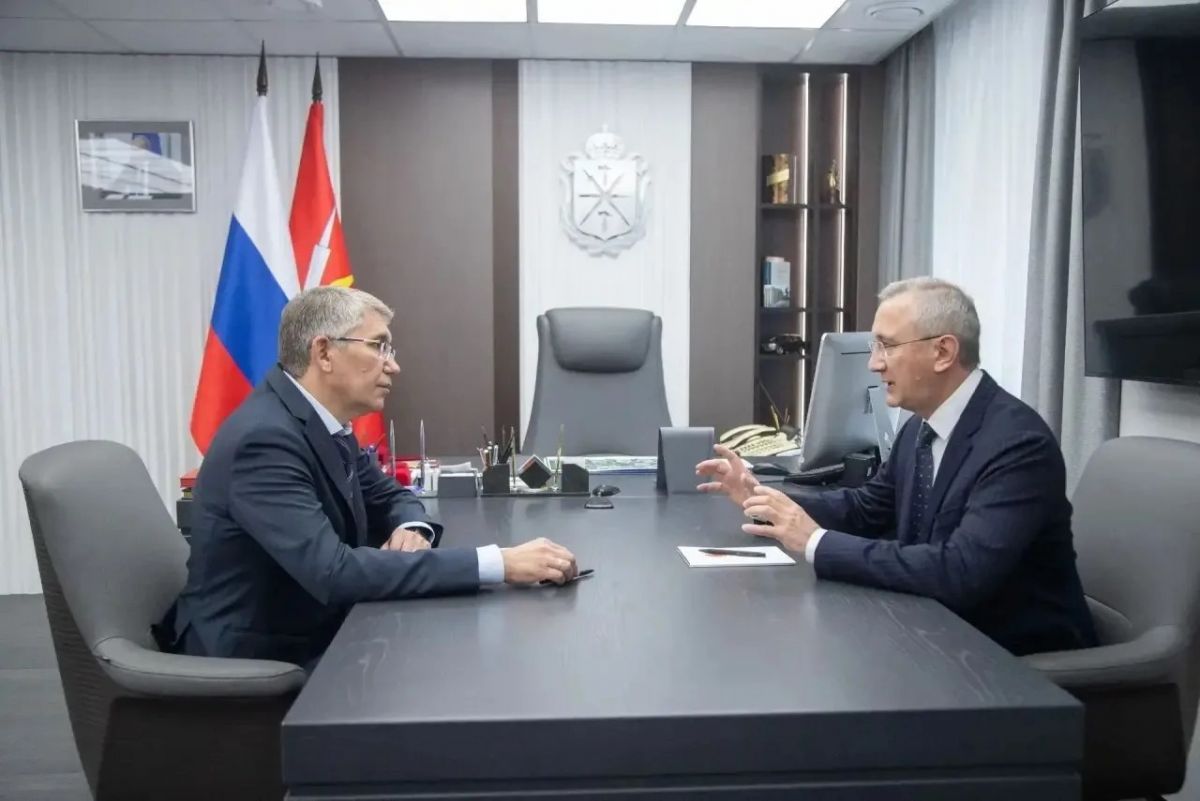 Владислав Шапша обсудил с губернатором Тульской области новые проекты сотрудничества