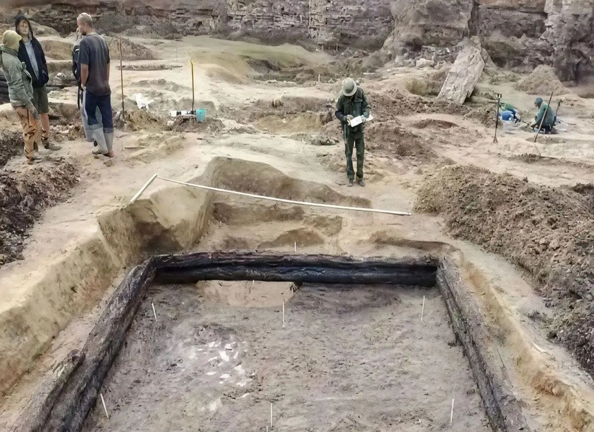 Около 85 археологических объектов обнаружили на месте будущей многоэтажки в Калуге