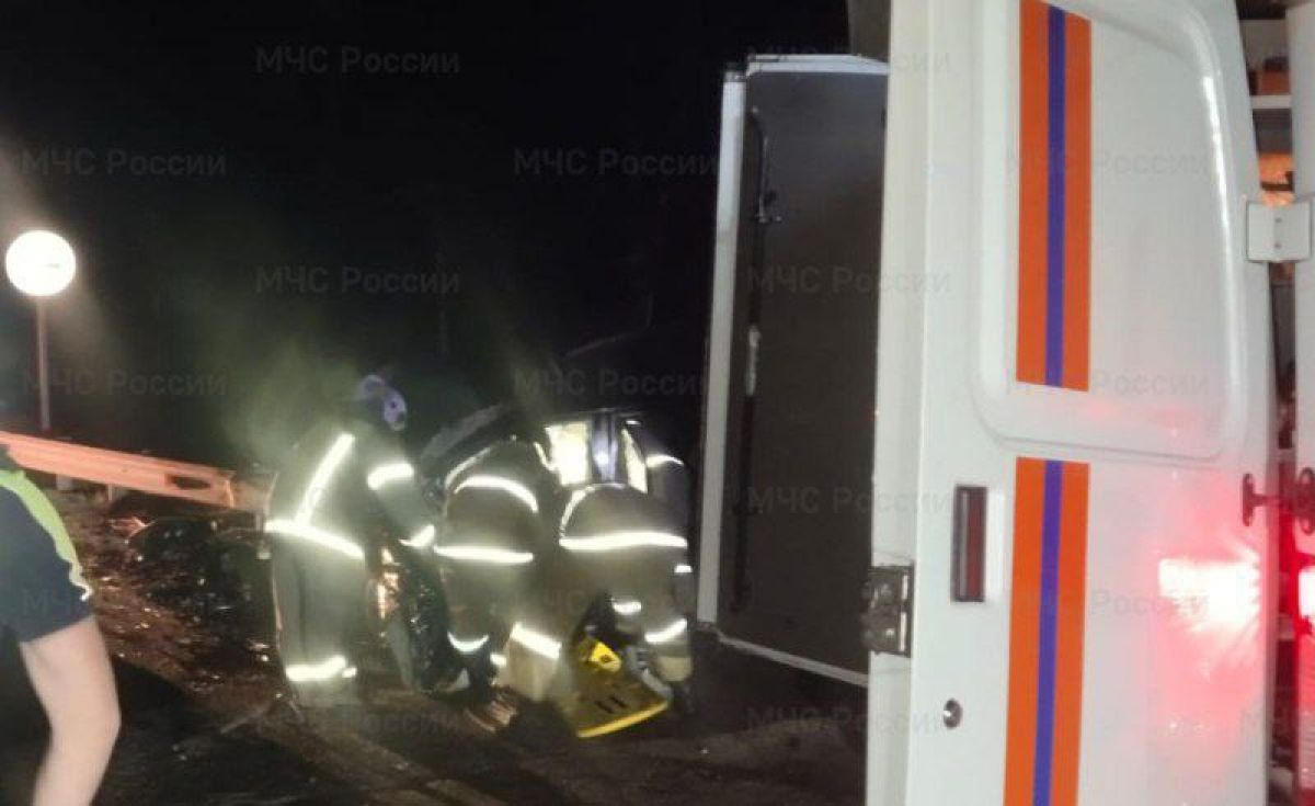 Двое пострадали при лобовом столкновении с пьяным водителем Kia в Калужской области