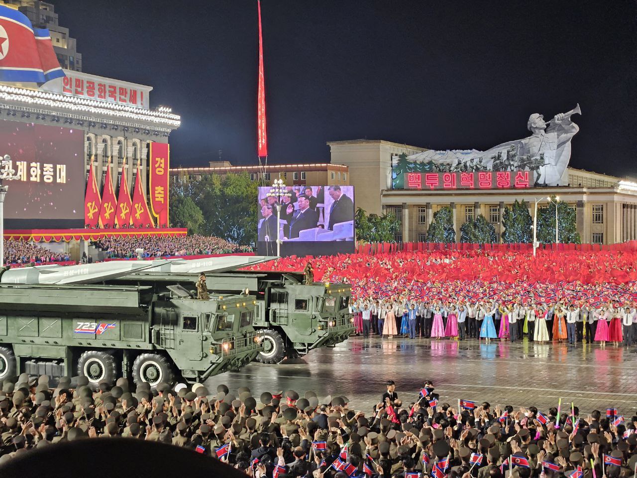 Клычков побывал на военном параде в Северной Корее